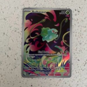 Bulbasaur Pokémon Holographic Card - Green